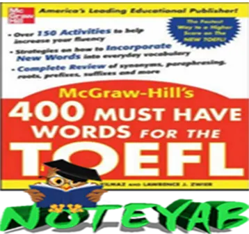کتاب 400 Must-have Words for the TOEFL