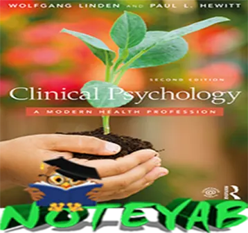 کتاب Clinical psychology, a modern health profession (2018)