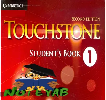 touch stone1-کتاب دانش آموز کار و معلم به همراه لغات به فارسی